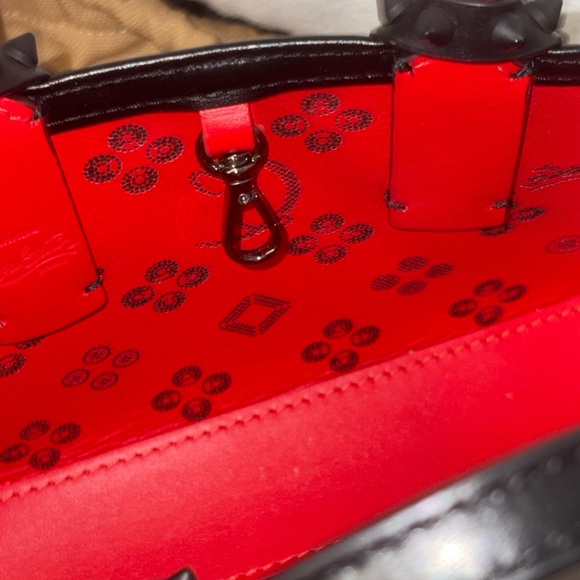 Christian Louboutin Black and Red Crossbody Bag - Picture 7 of 7